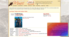 Desktop Screenshot of hvmusic.com